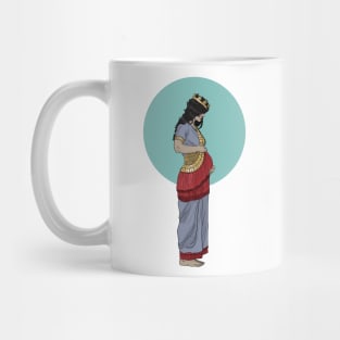 Pregnant Neo-Assyrian Princess (solar disk) Mug